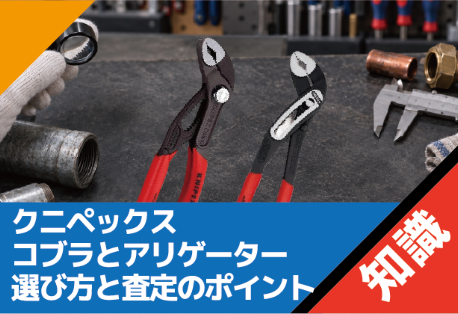 クニペックスのコブラとアリゲーターの違いは？選び方と査定のポイント