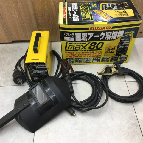 スター電器 スズキッド インバーターアーク溶接機 Imax80 お買取りしま スター電器 スズキッド インバーターアーク溶接機 Imax80 お買取りしま