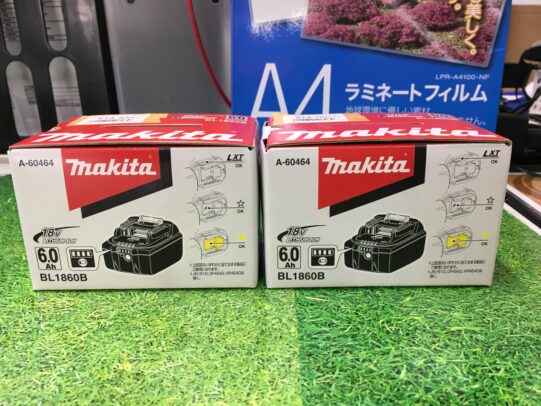 マキタ　18Vバッテリー　6.0Ah　お買取りしました！！【ハンズクラフト博多店】