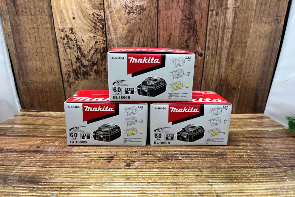 未使用】マキタ BL1860B 18V 6.0Ah バッテリー【ハンズクラフト熊本