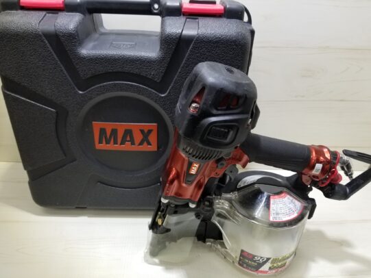 MAX　HN-90N5(D)　90mm　高圧釘打機　お買取いたしました。【ハンズクラフト下関店】