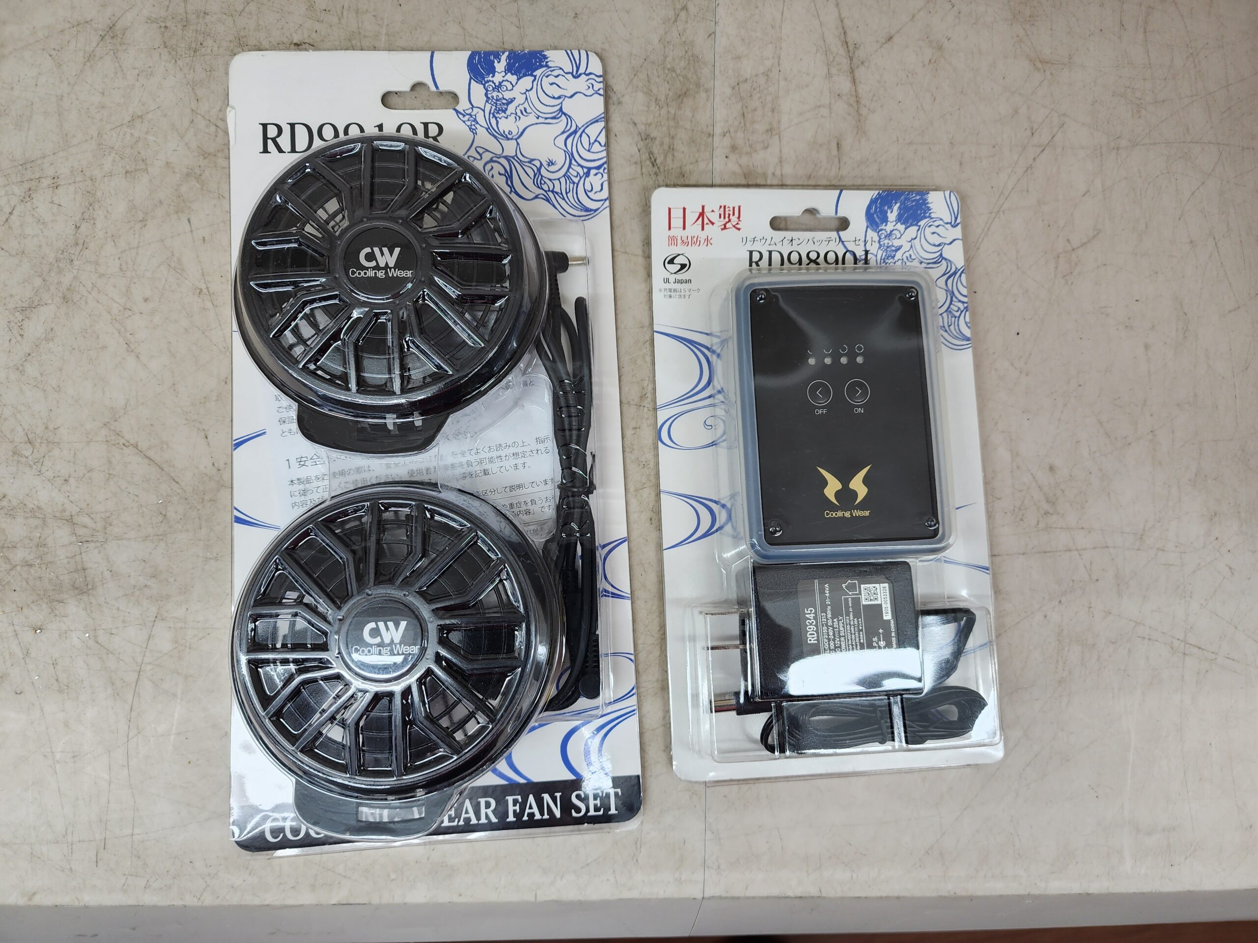 ハンズクラフト安佐北店】CRS12V-KIT 空調ファンﾊﾞｯﾃﾘｰ 未使用品