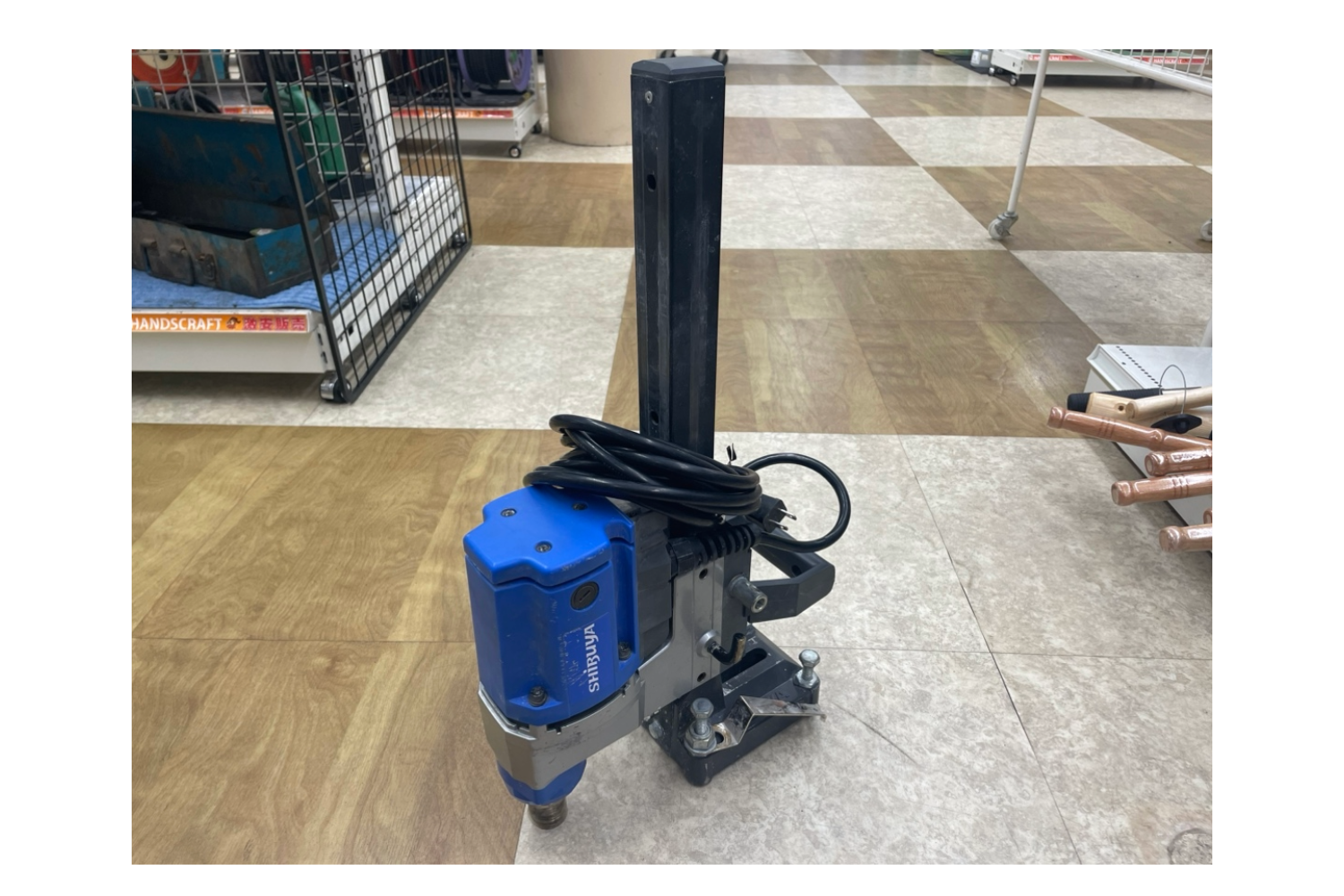 シブヤ TS131/M1312B コアドリル 中古品 ケース付 【ハンズクラフト宜野湾店】 中古】シブヤ TS-095 コアドリル ダイモドリル ケース付き【ハンズ