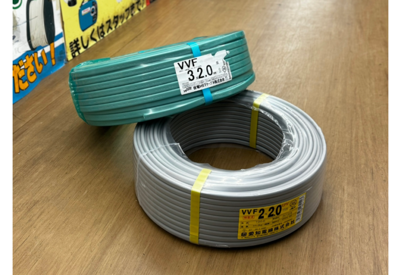 新品未使用】VVF 3×2.0 2×2.0 2点セット お買取り致しました！【ハンズ 