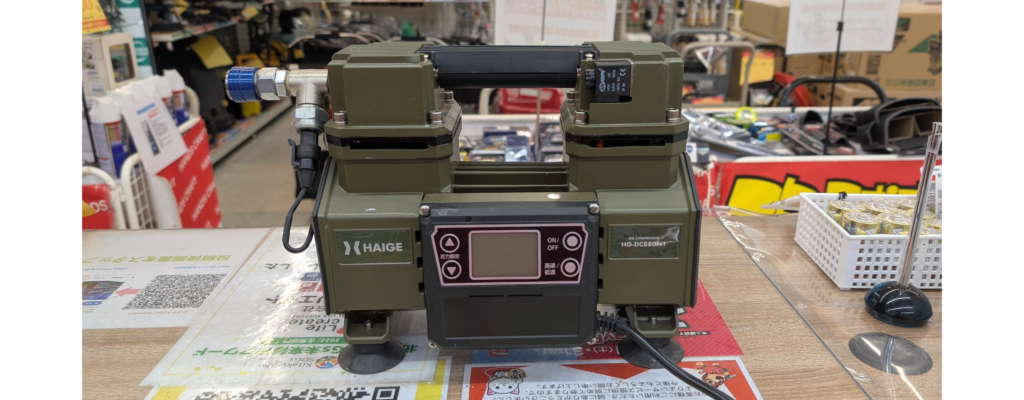 【中古】HAIGA ハイガー 超小型エアーコンプレッサー HG-DC880N1【ハンズクラフト熊本けやき通り店】【店頭取引限定】 楽天市場】【GW限定先着10名】3000円OFFクーポン☆ ハイガー エア