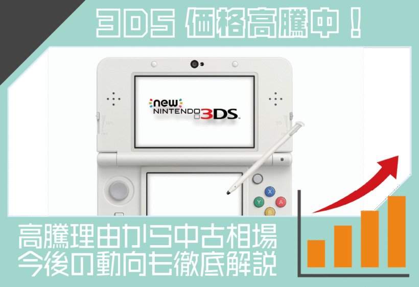 3DS価格高騰中！高騰理由から中古相場、今後の動向まで徹底解説